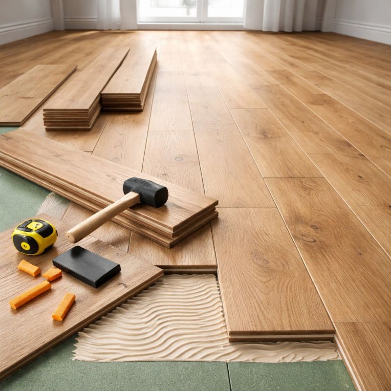 Engineered Wood Installation in Newton, MA