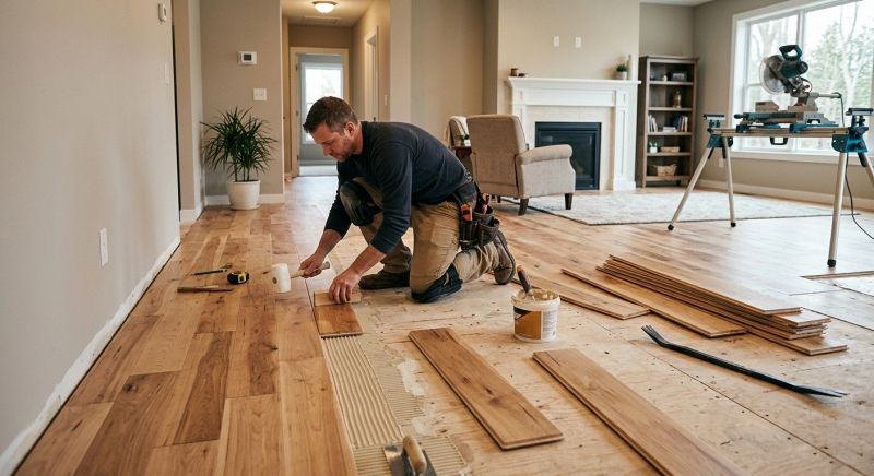 Engineered Wood Installation in Newton, MA