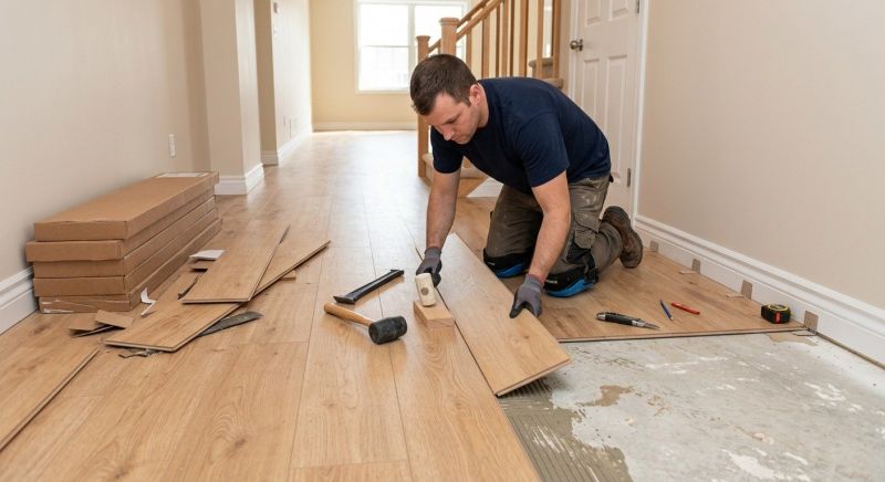 Laminate Floor Installation in Concord, MA