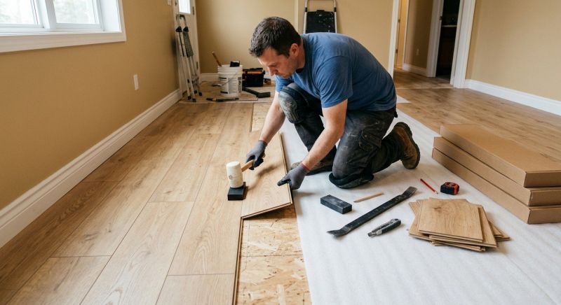 Laminate Tile Installation in Newton, MA