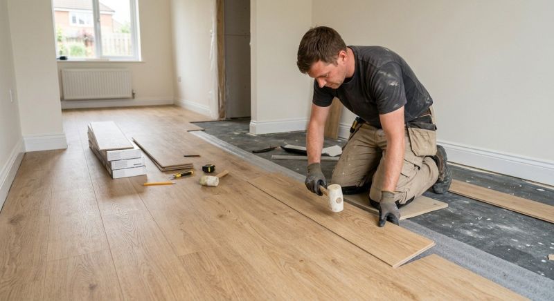 Linoleum Floor Installation in Avon, MA