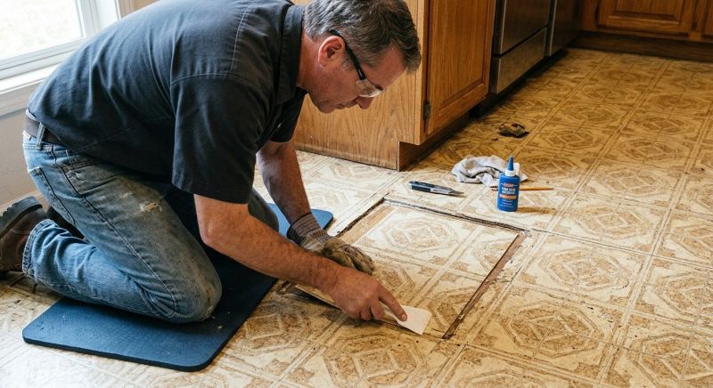 Linoleum Floor Installation in Medway, MA