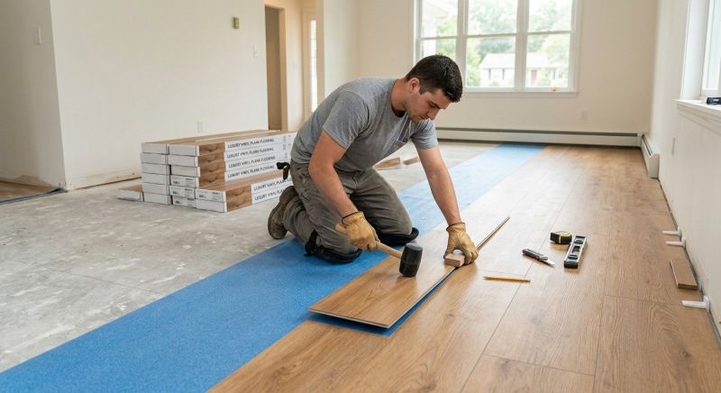 Lvt Flooring Installation in Hull, MA