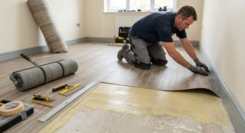 Sheet Flooring Installation in Boston, MA