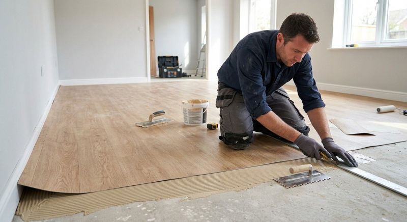 Sheet Flooring Installation in Framingham, MA