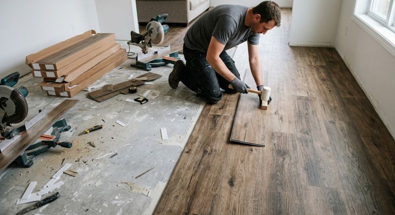 Vinyl Flooring Installation in Norfolk County, MA