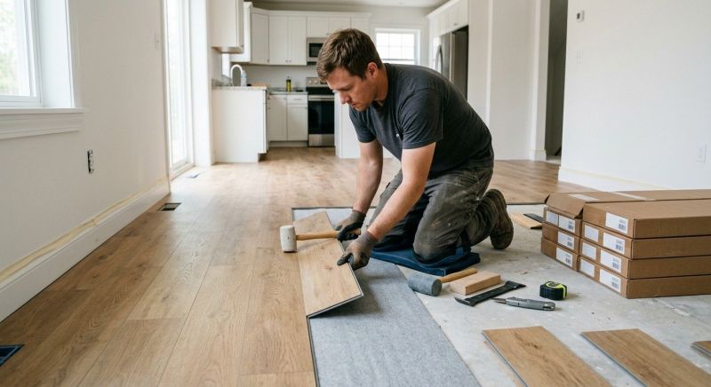 Vinyl Flooring Installation in Somerville, MA