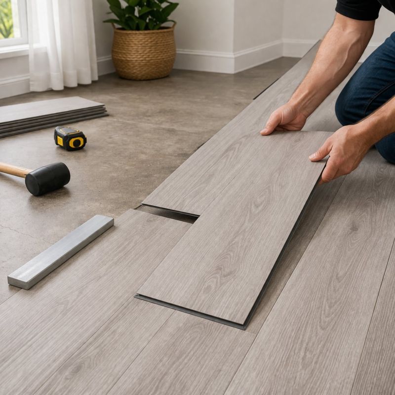 Vinyl Tile Installation in Newton, MA